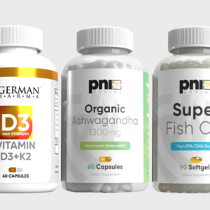 Fish Oils / D3 + K2 / Ashwagandha