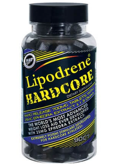 Lipodrene Hardcore Black DMAA